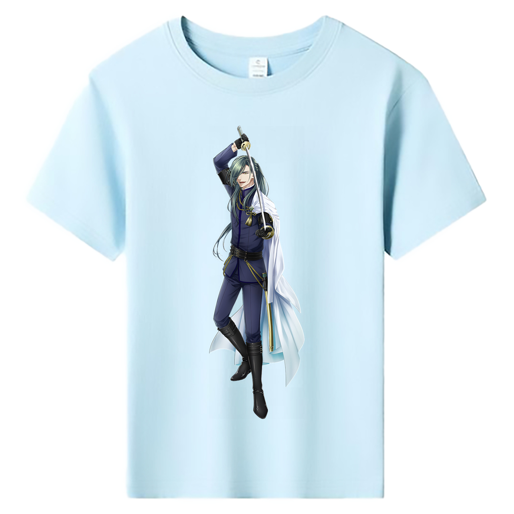 （画像用） 刀剣乱舞 Touken Ranbu 綿100％キッズTシャツ（フロントプリント）